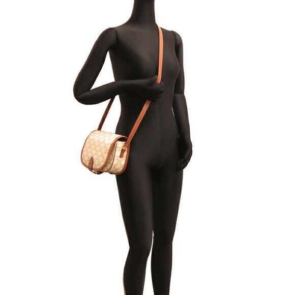 CELINE White Shoulder Bag - Picture 8 of 10